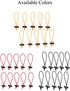 Foto&Tech Multipurpose Extra Thick Elastic Cable Tie and Organizer, Adjustable Cable Strap Toggle Tie, Reusable Tangle Tamer, Cable Management for...