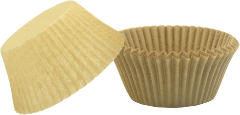 Premium Natural Greaseproof Cupcake Liners Muffin Paper Baking Cups Standard Size, 200-Count...