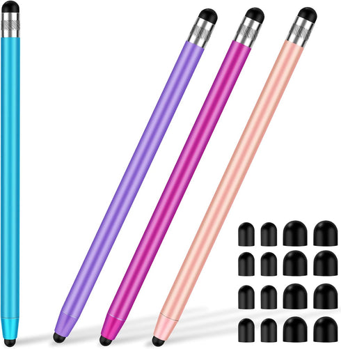 Stylus Pens for Touch Screens, CCIVV 4-Pack Stylus Compatible with iPhone, iPad Pro, Samsung Galaxy, Tablets and All capacitive Touch Screen Devic...