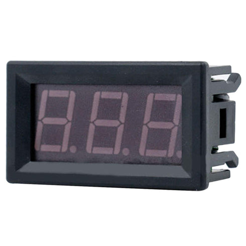2-Pack Two Wires Mini LED Digital Voltmeter Voltage Meter DC 4.5V to 30V Voltage Panel Meter for 6V 12V Electromobile Motorcycle Car Red...