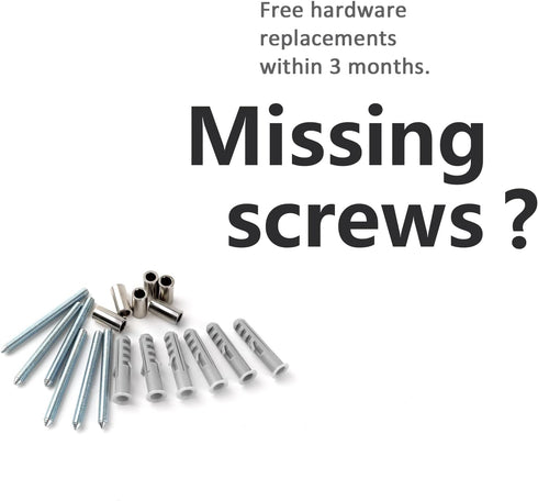 Hardware Set,House Numbers Screws for Outside, Screw Set for Modern and Sleek Floating Address Numbers, Mounting System Parts...