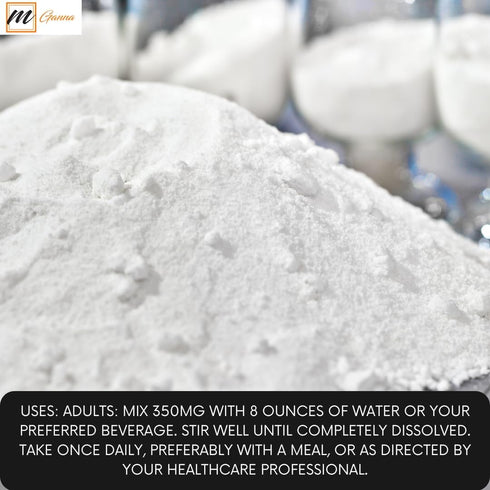 Pure Magnesium Oxide Powder for Health and Beauty 0.5 lbs / 227 gms...