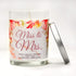 Miss to Mrs. Luxury Scented Soy Candle - Engagement Candle, Wedding Day Candle, Bridal Shower Gift, Engaged, Congrats, Unique Bride Gift for The B...