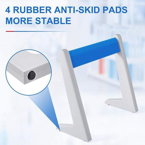 Pipette Stand, Lab Pipettor Holder, Plastic Linear Micropipette Rack, Hold Up to 7-8 Laboratory Pipettes (Pipettes Not Included)...
