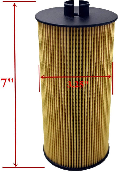 iFJF FL2016 Oil Filter Replacement for F250 F350 E350 E450 Super Duty Excursion E350 Club Wagon 6.0L/6.4L Powerstroke Diesel Engine Replaces 3C3Z-...
