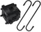 Car Cube Brake Caliper Compression Tool with 2PCS Brake Caliper Hangers,Stainless Steel Brake Caliper Tool Fits 3/8" Square Driver,Universal Car R...