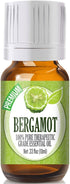 Healing Solutions 10ml Oils - Bergamot Essential Oil - 0.33 Fluid Ounces...