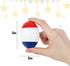 MCPINKY 9PCS Easter Wooden Percussion Musical Eggs,Maracas Egg Shakers Colorful Musical Easter Props Halloween Props for Party Easter Halloween...