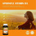 Spoonful Vitamin D3, 5000 IU/125mcg, 1-Year Supply 365 Softgel Capsules, Bone Health and Immune System Support, Made in USA...