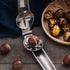 Protable Nutcracker Chestnut Clip,304 Stainless Steel Chestnut Cutter Tool Pistachio Nut Opener Macadamia Nut Knife,Walnut Opener,Metal Nut Opener...