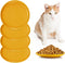 4 Pcs Whisker Fatigue Relief Cat Bowl Shallow Cat Food Dish 6 Inch Cat Wet Feeding Bowls Wide and Short Legged Cat and Small Pet Plate for Kittens...