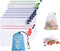 Reusable Bags - Zero Waste & Color-Coded Mesh Produce...