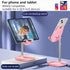 Cute Cat Phone Stand, Cat Head Cell Phone Holder for Desk,Angle&Height Adjustable Compatible with All Smartphone,iPhone,Samsung,Tablet,iPad-Pink...
