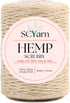 for Hemp Scrubbies 383 Yards (350meters) 7.05oz(200gr) Biodegradable Scrubby Yarn for Washing Dish and Bathroom Eco Friendly Zero Waste Crochet an...