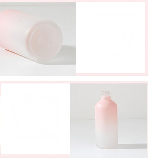 1 oz Dropper Bottle,4 Pcs 30ml Gradient Pink Glass Eye Dropper Bottles with Pink Top Cap for Essential Oils,Empty Refillable Glass Dropper Bottle ...