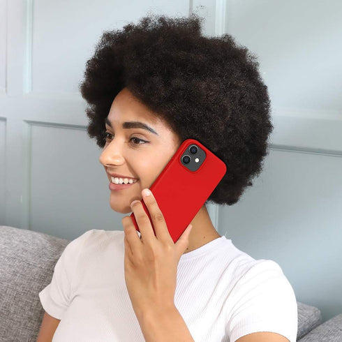 Miracase Compatible with iPhone 12 Case and iPhone 12 Pro Case, Liquid Silicone Gel Rubber Full Body Protection Shockproof Drop Protection Phone C...