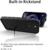 Diverbox Design for iPhone 12 Pro Max Waterproof Case with Kickstand, Durable Shockproof Phone Case Cover with Built in Screen Protector for iPhon...