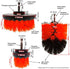 Drill Brush Power Scrubber Cleaning Brush Extended Long Attachment Set All Purpose Drill Scrub Brushes Kit for Grout, Floor, Tub, Shower, Tile, Ba...