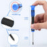 Upgraded Eyeglass Repair Kit, Eye Glasses Repairing Tools with Precision Screwdriver Set, Various Screws, Nose Pads, Temple Tips Sleeve Retainer S...
