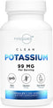 Type Zero Potassium Citrate (99mg, 120 Capsules) - Gluten Free, Non-GMO...