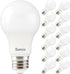 Sunco Lighting 12 LED A19 Light Lamp Bulbs 9W Equivalent 60W, CRI91 E26 Base 3000K White for Living Room Dining Area Bedroom Refrigerator, 850 Lum...