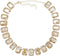Crystal Rhinestone Gemstone Choker Collar Necklace for Women Sparkly Colorful Emerald Neck Chain Statement Necklace...