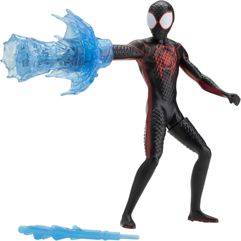 Marvel Spider-Man: Across The Spider-Verse Web Spinning Miles Morales Toy, 6-Inch-Scale Deluxe Action Figure, Toys for Kids Ages 4 and Up...