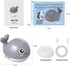 Baby Bath Toys, Kid Odyssey Rechargeable Whale Bath Toys Automatic Induction Sprinkler Bathtub Shower Toys with LED Light, No Hole - IPX7 Waterpro...