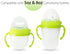 Baby Bottle Handles for Comotomo 5 Ounce & 8 Ounce Silicone Baby Bottles, Compatible Comotomo Bottle Holder for Baby, Pack of 2, Green...