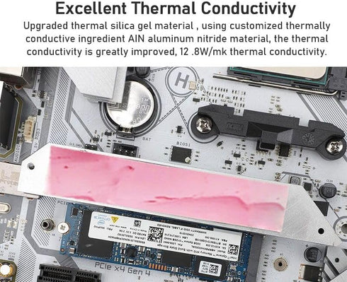 12.8w/mk Thermal Putty for VGA GPU IC Processor Rapid Cooling Thermal Pad Replacement Heat Blocking Putty High Performance (20g)...