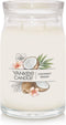 Yankee Candle Coconut Beach Scented, Signature 20oz Large Jar 2-Wick Candle, Over 60 Hours of Burn Time...
