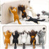 6PCS Different Cats Cell Phone Sucker Holder Cute Cat Support Resin Smart Phone Holder Stand Sucker Tablets Desk Sucker Smartphone Holder...