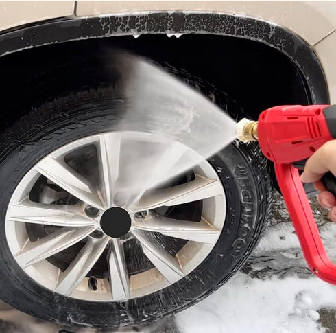 Pressure Washer Nozzles Tips Set, 5 Degrees Nozzles with 2 Second Story Nozzles, 1/4 Inch Quick Connect, 7 Pack, Orifice 3.0...