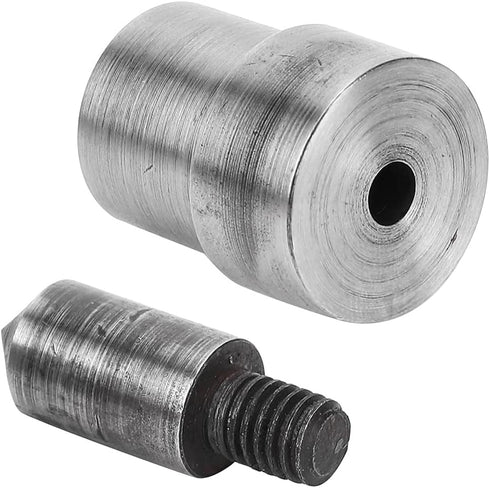 2Pcs Heavy Duty Metal Grommet Die Mold Eyelet Hand Press Punch Machine Tool Spring Snap Fastener Button Die for Hand Pressing(1.5 mm)...