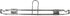 Wall Mount Plastic Grocery Bag Holder/Dispenser - T-Shirt Bag Rack - Includes Screws, 1 Unit...