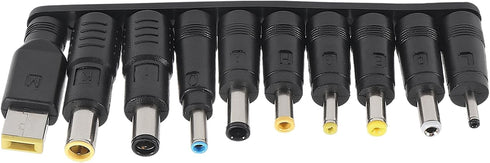 Universal 10Pcs DC 5.5x2.1mm Connectors Plug Kit Laptop Notebook Input DC Plug Set DC Power Adapter Connector Female Adapter Base...