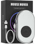 Mouse Jiggler, Undetectable Mouse Mover Device Wiggler Shaker with Drive Free USB Cable and USB C to USB Adapter, Physical Automatically Mouse Mov...