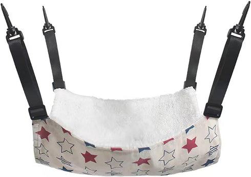 Gray Cat Hanging Hammock Breathable Soft Medium Pet Hammock for Pet CageSoft Pet Bed for for Small Pets...