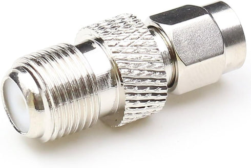 SMA Male to F Female Connector, SMA to F type Coax Adapter 2Packs...