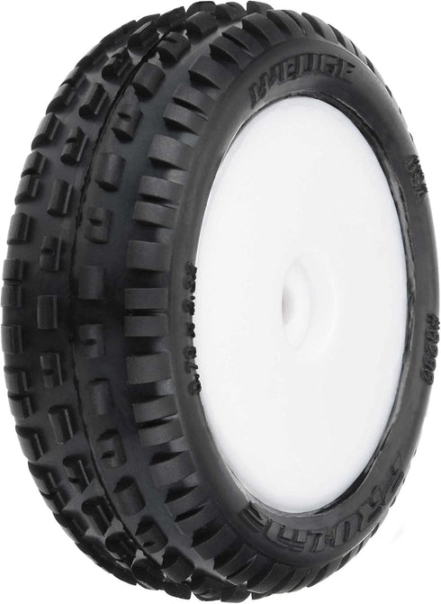 Pro-line Racing Wedge Carpet Tires MTD White Mini-B Front PRO829813 RC Tire...