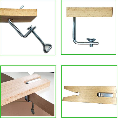 Bench Pin Clamp Set V-Slot for Workbench Wooden Jewelry Making Tool JZ-V-1...