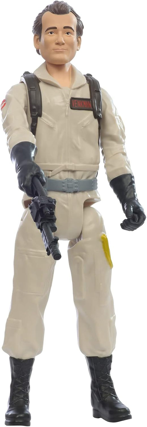 Ghostbusters Hasbro Peter Venkman Toy 12-Inch-Scale Classic 1984 Action Figure with Proton Blaster Accessory, for Kids Ages 4 and Up (E9788)...