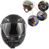Motorcycle Helmet Chin Mount Kit for GoPro Hero 8/7/ (2018)/ 6/5 Black/ 4 Session, DJI OSMO Action, YI Action Camera and More...