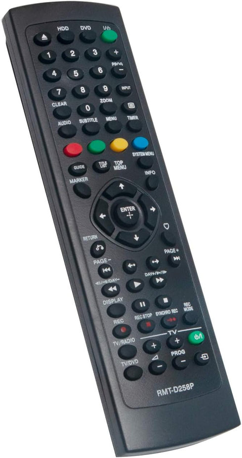 RMT-D258P RMTD258P Replace Remote Control fit for Sony HDD DVD Player Recorder RDR-DC90 RDR-DC100 RDR-DC105 RDR-DC200 RDR-DC205 RDR-DC305 RDR-DC50...