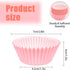 Cupcake Liners for Baking, 100PCS Muffin Liners, Standard Baking Cups Paper, Cupcake Wrappers Non Stick, Greaseproof Cupcake Cups Muffin Papers Ho...