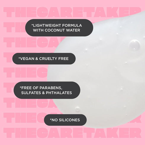 Cake Beauty Moisturizing Shampoo, The Care Taker – Hydrates and Replenishes Dry Hair – With Coconut Water, Hyaluronic Acid & Shea Butter - For All...