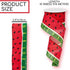 10 Yards 2.5 Inch Watermelon Ribbon Decorative Fruit Printed Satin Ribbon Summer Ribbon Watermelon Wreath for Crafts Wrapping DIY...