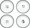 Cute Cartoon Dog Ceramic Seasoning Dishes Sauce Dish Sushi Dipping Bowl Appetizer Plates Tea Bag Holder Serving Dish for Kitchen 5'' (Dog)...