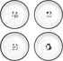 Cute Cartoon Dog Ceramic Seasoning Dishes Sauce Dish Sushi Dipping Bowl Appetizer Plates Tea Bag Holder Serving Dish for Kitchen 5'' (Dog)...