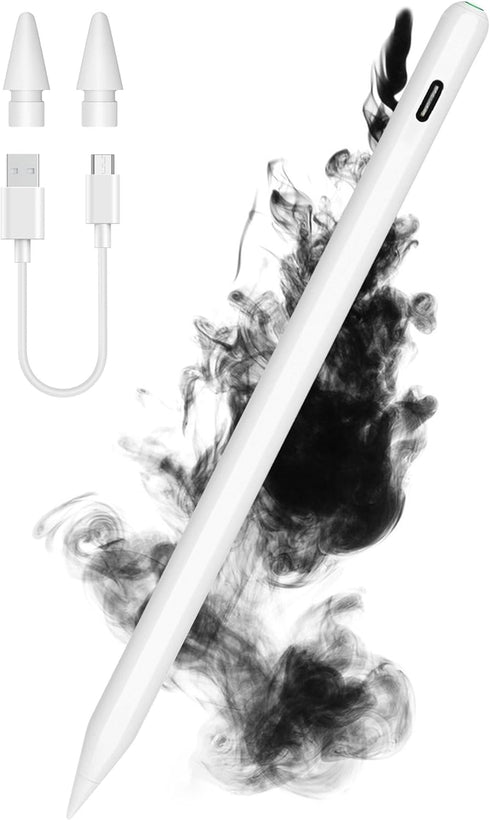 Wireless Charging Pencil 2nd Generation for Apple - iPad Stylus Pen with Palm Rejection Compatible with Apple iPad 10/9/8, iPad Mini 6, iPad Air 5...
